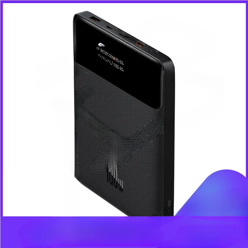 FOR  100W Power Bank High-Power Digital Display Fast Charge 20000 Ma Large Capacity PD Two-Way Fast Charge Suitable Power Bank