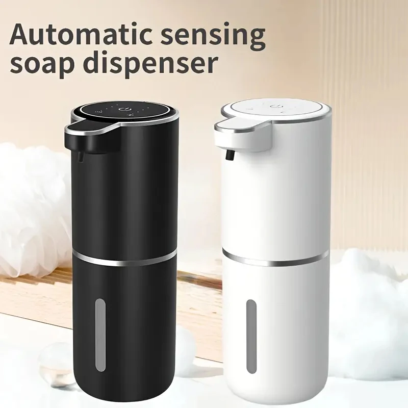 

350ML M1 Automatic Foam Soap Dispenser Wall-mounted Sensor Soap Dispenser Touchless Smart Hand Washer With Refillable Tank