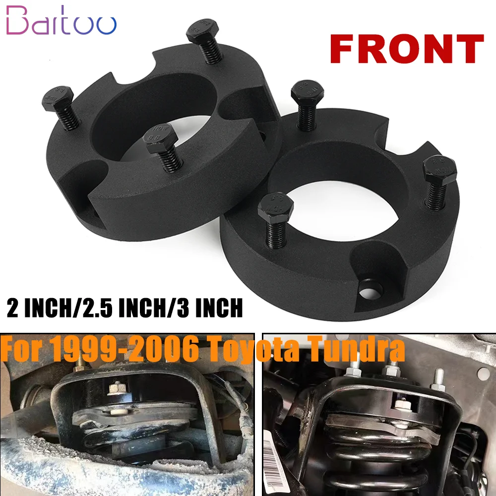 

New Arrived 2" 2.5" 3" Front Leveling Lift Kit For 1999-2006 Toyota Tundra 2WD 4WD Automotive Professional Spare Parts THB080