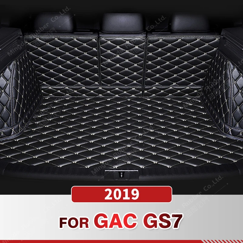 

Auto Full Coverage Trunk Mat For GAC Trumpchi GS7 2019 Car Boot Cover Pad Cargo Liner Interior Protector Accessories