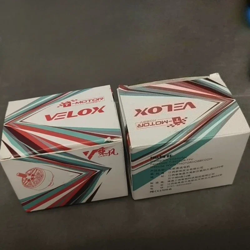 SmCp1pcs For T-MOTOR Velox V3115 FPV Racing Drone Motor 3-12S KV400/640/900/1050 Brushless Motor 1pcs For Safe Cinematic Flight