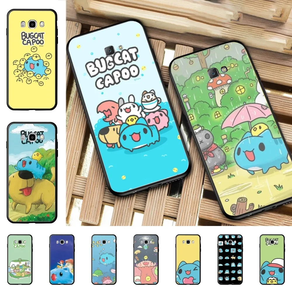 Bugcat Capoo Cartoon Phone Case For Samsung J 7 Plus 7core J7 Neo J6 Plus Prime J6 J4 J5 Mobile Cover