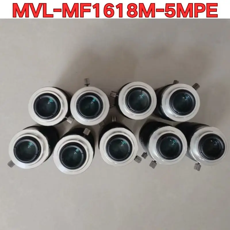 Second-hand MVL-MF1618M-5MPE industrial camera lens function test is normal The latest quotation in November 2025