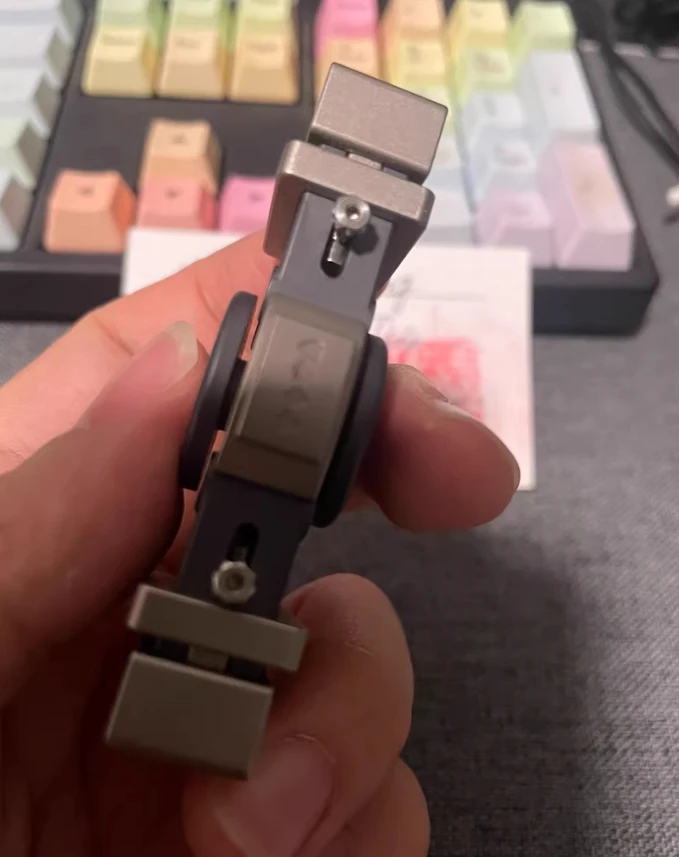 中古 EDC ブラックミラー ジルコニウム チタン オールド K 指先ジャイロスコープ 減圧おもちゃ