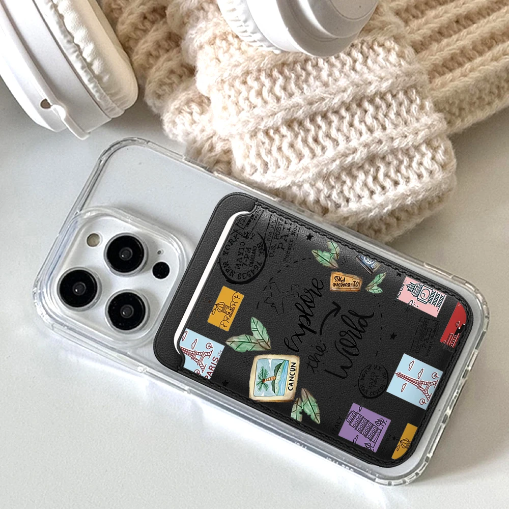 حافظة بطاقات جلدية عصرية من تر - مراجعة Phone Cases With Wallet On Back وسعره