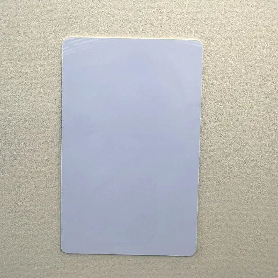50pcs M1 Empty Card NTAG215 13.56MHz IC Card 85.5x54mm Standard White Card Blank Editable