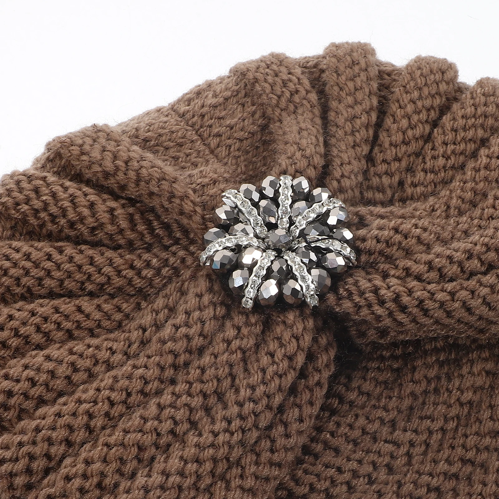 

Warm Beanie Knitted Headband Woolen Yarn One Size Soft Cozy Winter Hat Beanie Woman Comfortable Winter Fashion Scarf