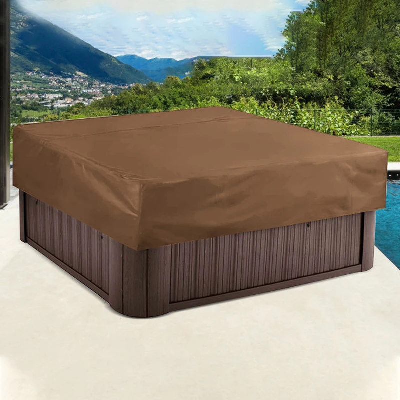 

Oxford Cloth Bathtub Cover Patio Pool Bathtub Dust Cover Anti-falling Leaves Home Cover Home Dust Cover Universal Cover Towel