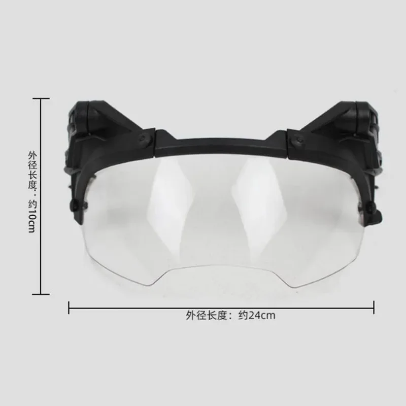 fastガイドタクティカルヘルメットゴーグル90度脱着式fast-afヘルメットガイド曇り止め・暴動防止op-cs保護ゴーグル