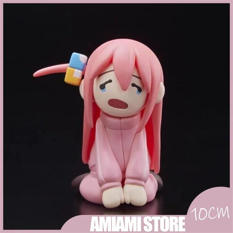 Bocchi The Rock Anime Figures Gotoh Hitori Figure Bocci Sauce Figurine Pink Cute 10cm Pvc Model Kawaii Desktop Kids Gift Toys