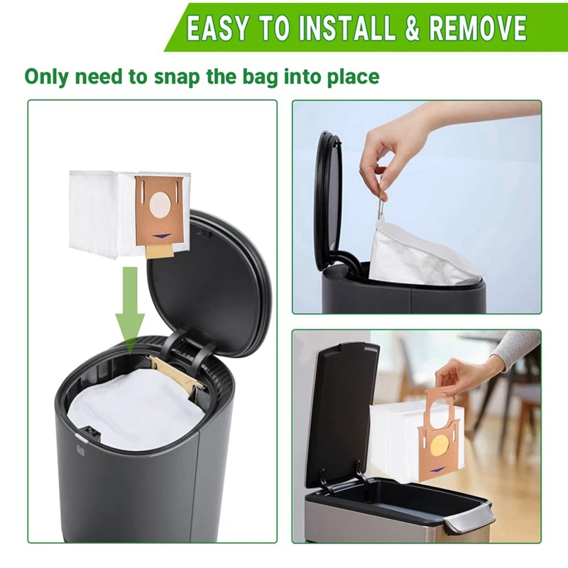 Sac à poussière pour aspirateur robot ECOVACS Deebot T8 AIVI/T8 Max/N8 Pro Plus/Ozmo T8/N8 Pro/T9 AIVI/T9 PRO/DX93/DDX96