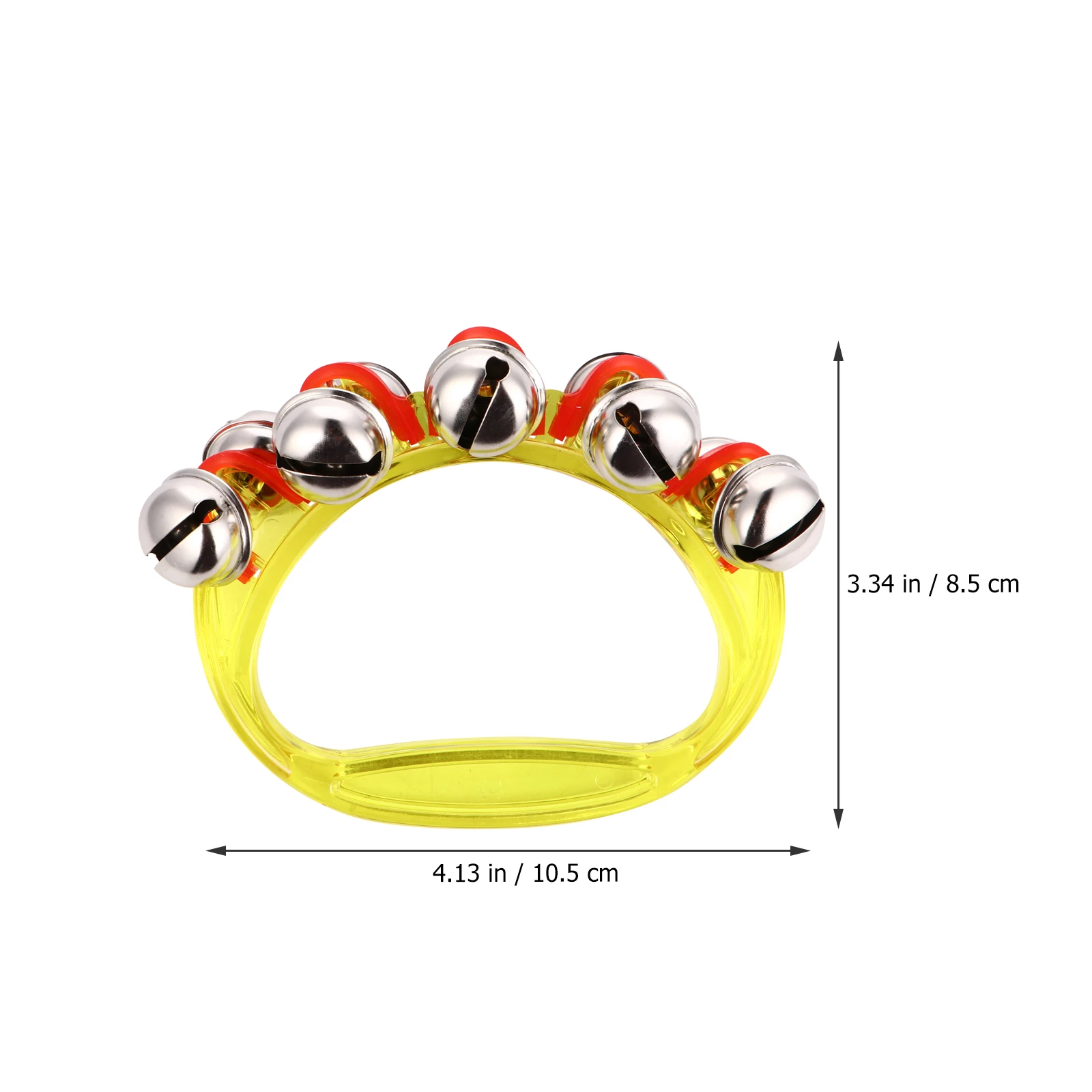 3Pcs Colorful Plastic Hand Rattle Infant Handbell Plaything Early Learning Percussion Sound Stimulator Baby Coordination