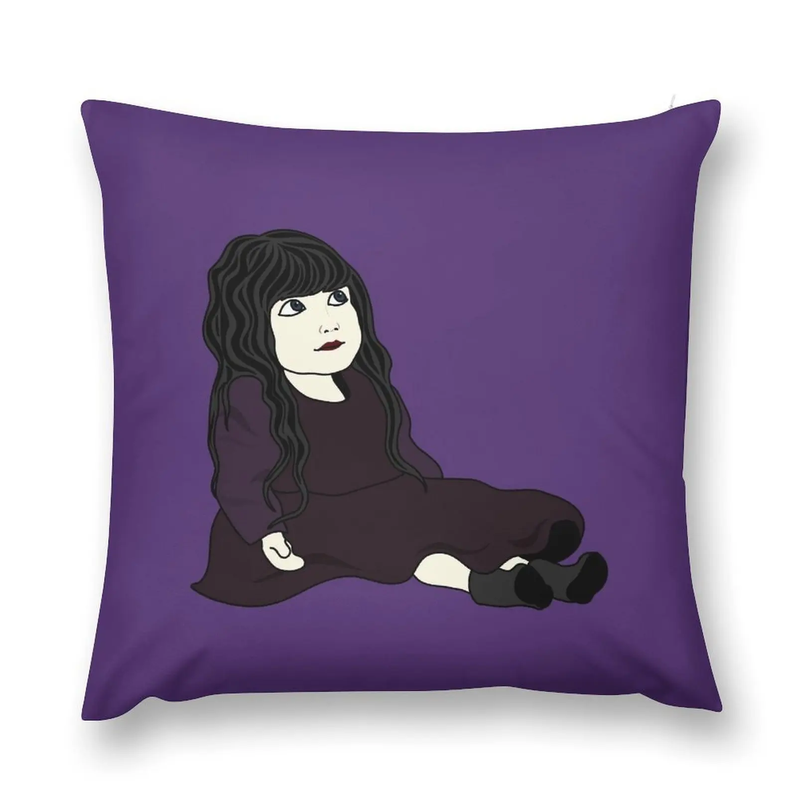 Nadja Doll What We Do In The Shadows Throw Pillow sleeping pillows Christmas Throw Pillows Covers Sitting Cushion pillow