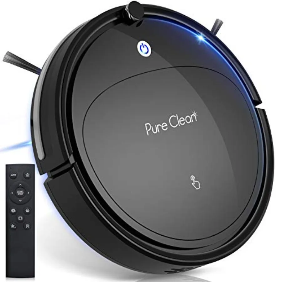 Robot Vacuum Cleaner - Self Charging Robo Vacuum Cleaner - 1200pa Suction Self Path Navigation 70 Min Run Time - Carpet Hardwoo