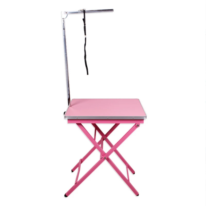 For  N-306 Mobile Folding Dog Cat Pet Grooming Table Stand Professional foldable Hair dryer Stand Size 58*45*80cm 4 Colors