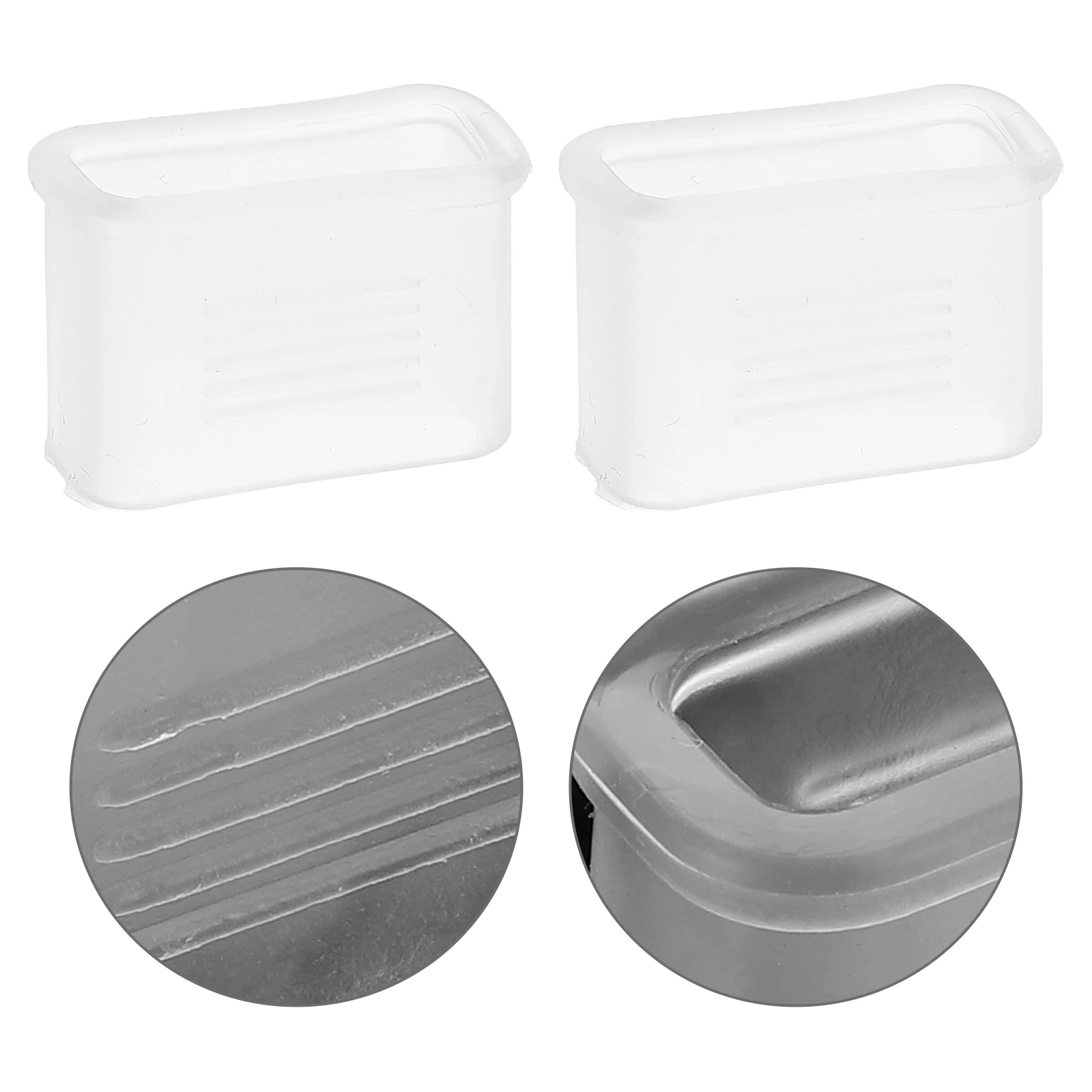 

12pcs Referee Whistle Mouth Grip Cover Transparent Protective Case For Sports Coaching Soccer Training Accessory Equipment Party