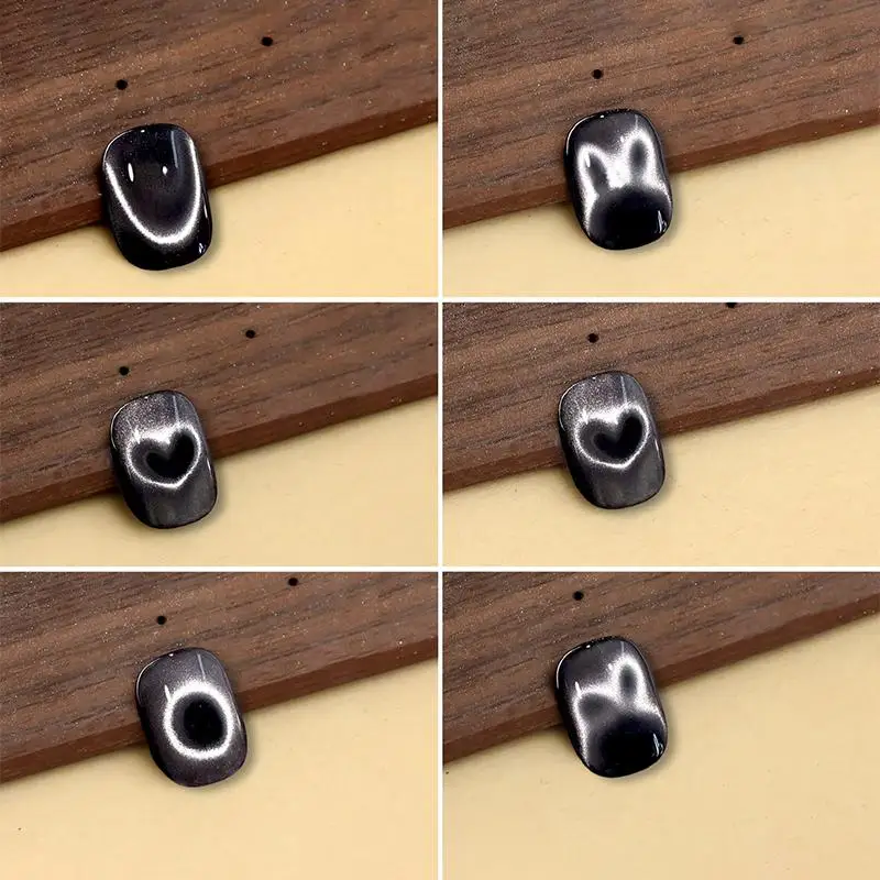 5/7-teiliges Doppelkopf-Magnet-Set für French Cat Eye Nageldesign, Hohlkaninchen-Liebesmagnet, starkes Magnetwerkzeug für Gel-Nagellack, Maniküre-Zubehör – Detail 4