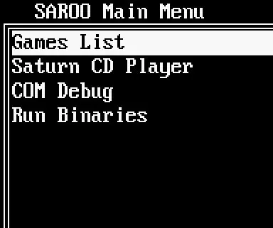 Saturn HD Loader SAROO Support English Menu SS Everdrive Use TF Card Read ISO Adapter