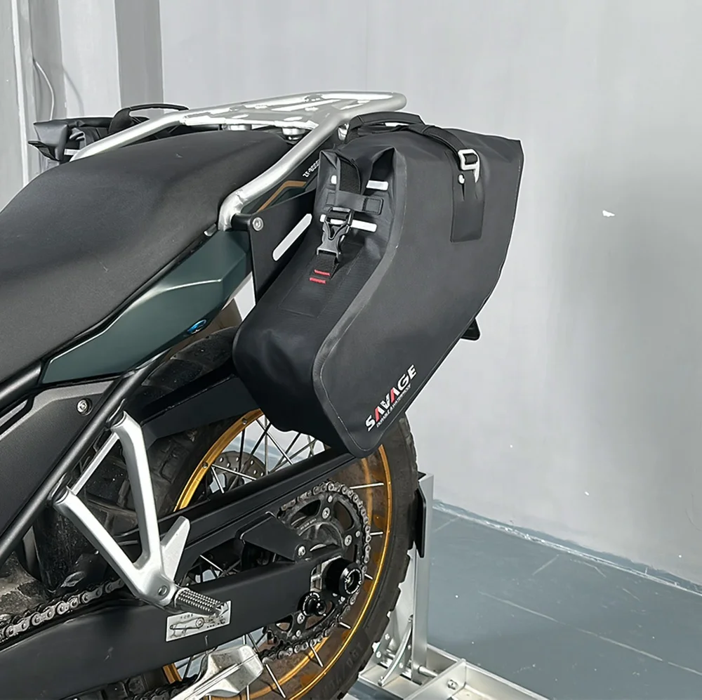 

Waterproof Sidebox Luggage Rack Motorcycle Saddle Bag With Mounting Bracket Pannier Bag For KOVE 800X Pro/ Super Adventure 2025