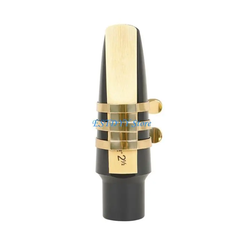 G6DE Alto Saxophone Ligature Fastener Sax Metal Ligature Clip Mouthpiece Accessories
