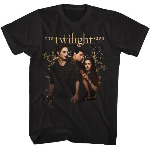 

Twilight Edward Jacob Bella Black Adult T-Shirt