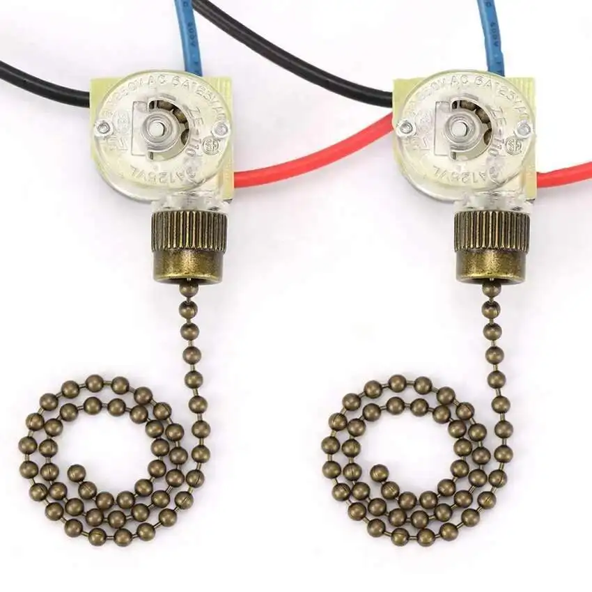 

Zing Ear ZE-110 Ceiling Fan Light Lamp Replacement Pull Chain Zipper Switch