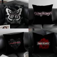Rock Fashion Band Chase Atlantic Pillow Case Pattern Printing Pillowcase Living Room Sofa Cushion Cover Bedroom Room Decor