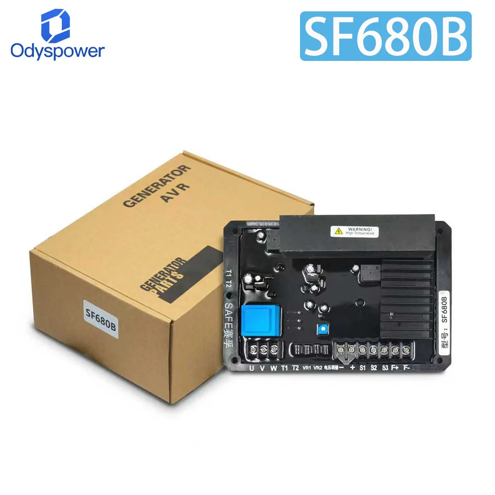 

Морской вал SF680 со щеткой, регулятор напряжения генератора переменного тока AVR, однофазный, трехфазный SF680B