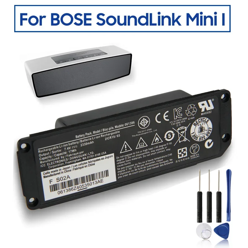 061384 063404 063287 061386 061385 Replacement Battery For BOSE SoundLink Mini I with Tools