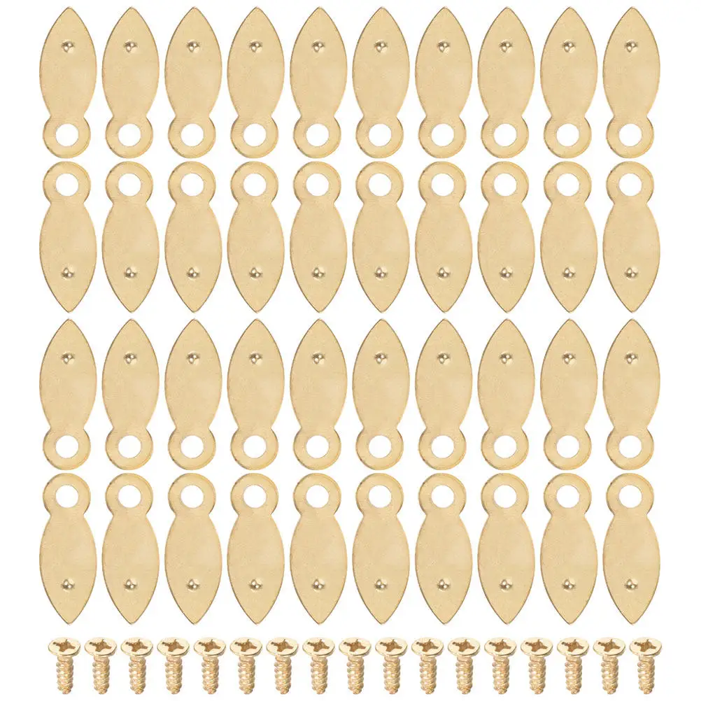 200 Piezas de Accesorios para Marcos de Fotos, Clips Metálicos Resistentes, Sujetadores para Marcos de Fotos, Clips de Repuesto para la Parte Posterior del Marco