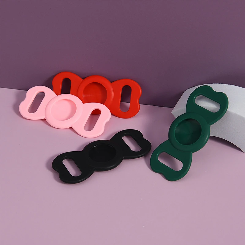 Case For Apple Airtag Silicone Case Dog Cat Collar GPS Finder Protective Case For Apple Air Tag Tracker Accessories