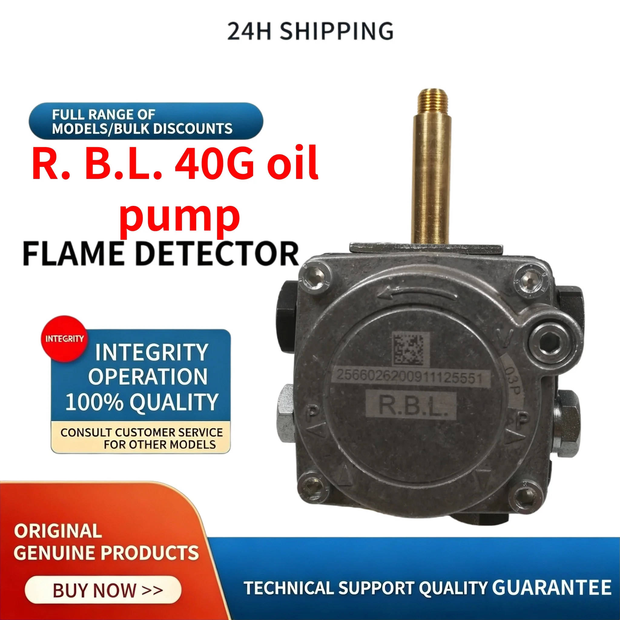 

R.B.L Oil Pump 3007771 for RIELLO RG40 40G Oil Burner Replace RBL Fuel Pump Boiler Accessories, 24h Fast Shipping