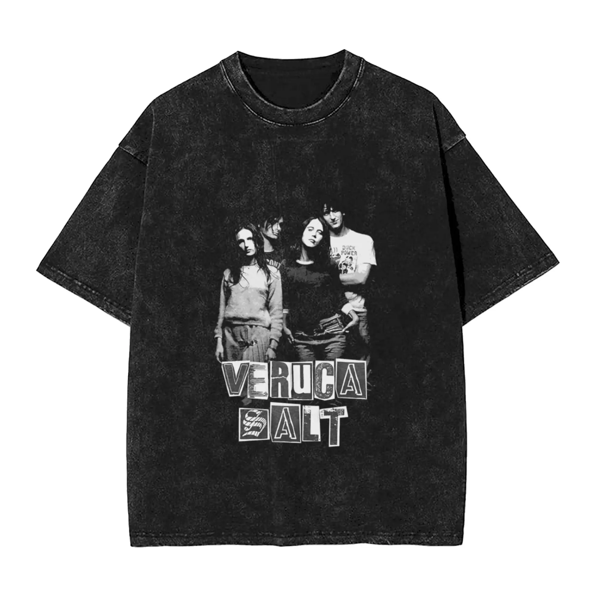 Veruca Salt Band Fanart Classic Cool A Washed T Shirt Men's Women's Oversized Cotton Tees Tops