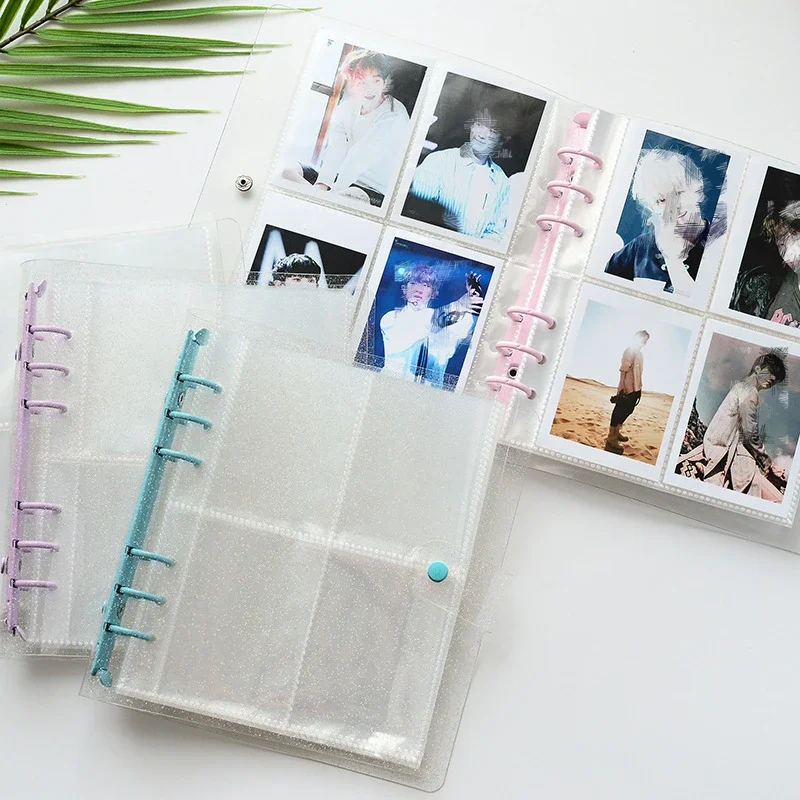 100/200 Photo Albums 3/5 Inches Idol Photocard Binder Scrapbook Picture Frames Photos Collect Book Kpop Card Binder ID Holder