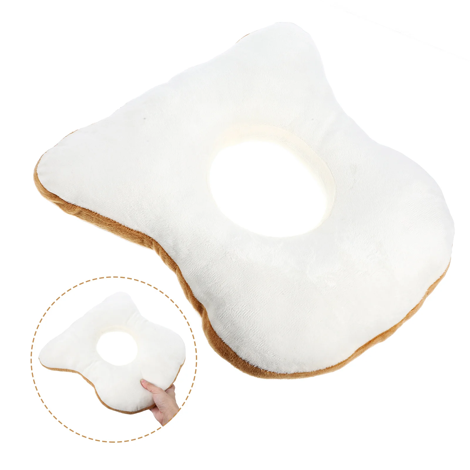 

Funny Bread Shape Cat Headgear Cotton Costume Cosplay Party Festival Dance Carnival Pet Supplies Xl Size Comfortable Breathable