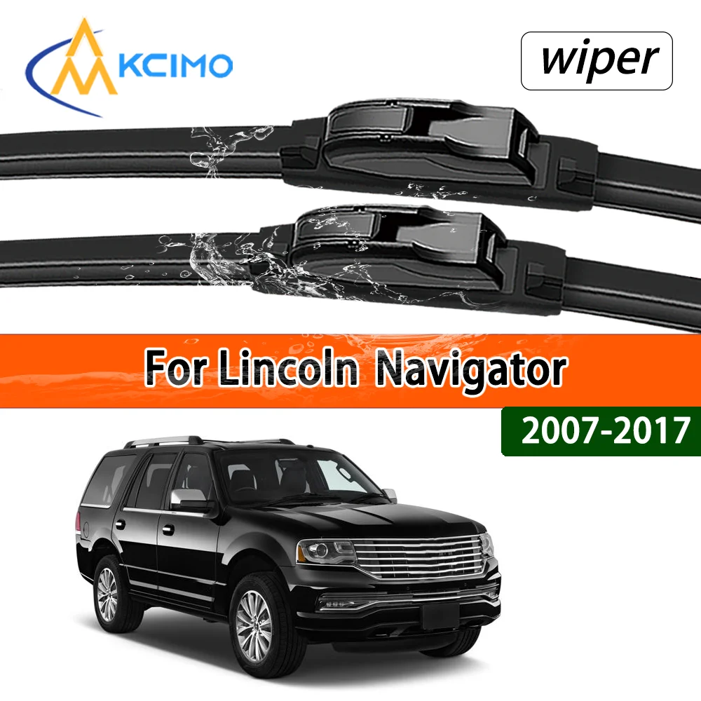 

For Lincoln Navigator U326 2007-2017 Vehicle Models Compatible Stable Front Windshield Wipers Auto Window Replacement Parts
