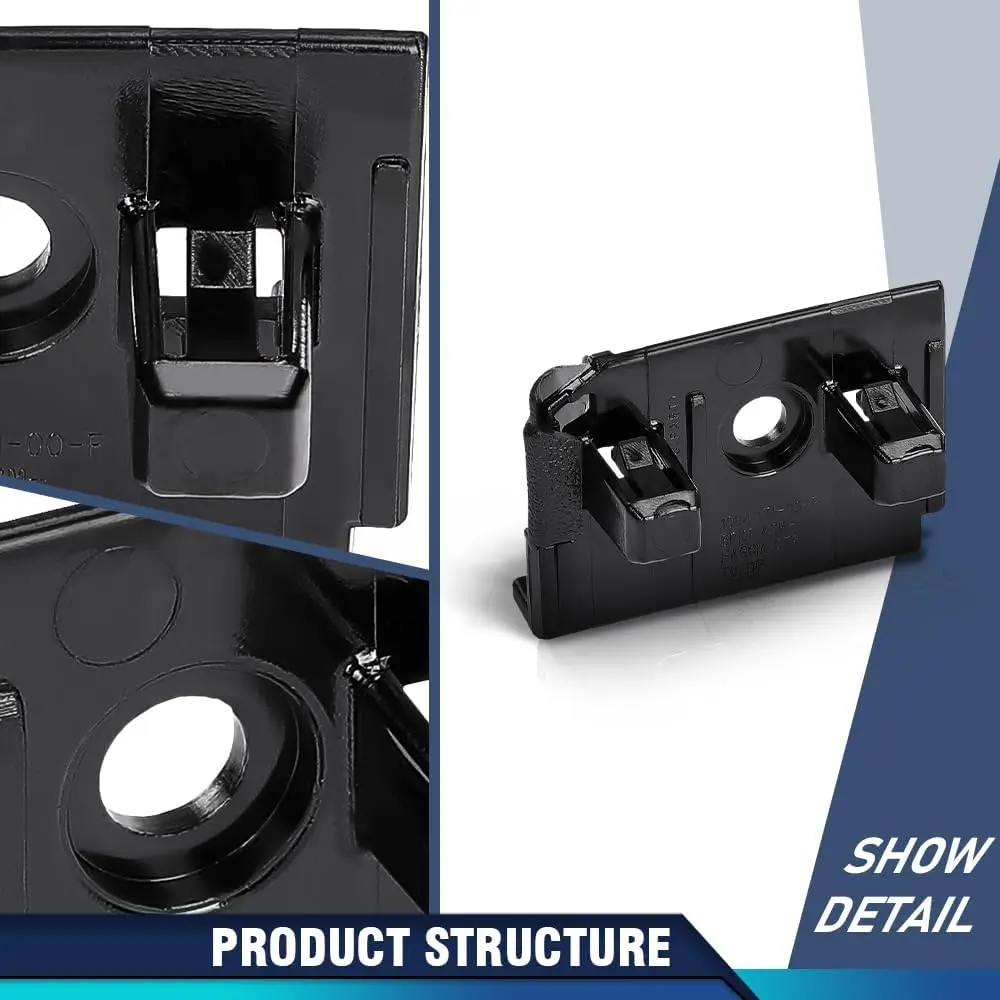 Compatible with Tesla Model 3 2017-2023 1084171-00-F,108417100F,1084171 Black 2*Front Left Side Fender Bracket 1 Pc