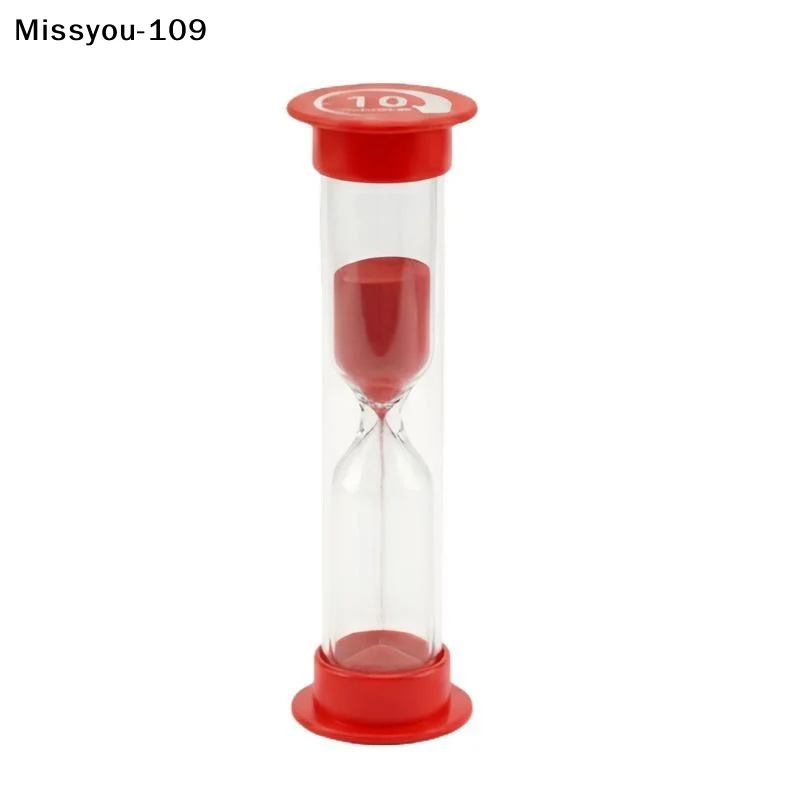 Convenient Multiple Durations Sand Timer 30 Second 1/2/3/5/10 Minutes Timer Multicolor Anti-fall Sand Clock