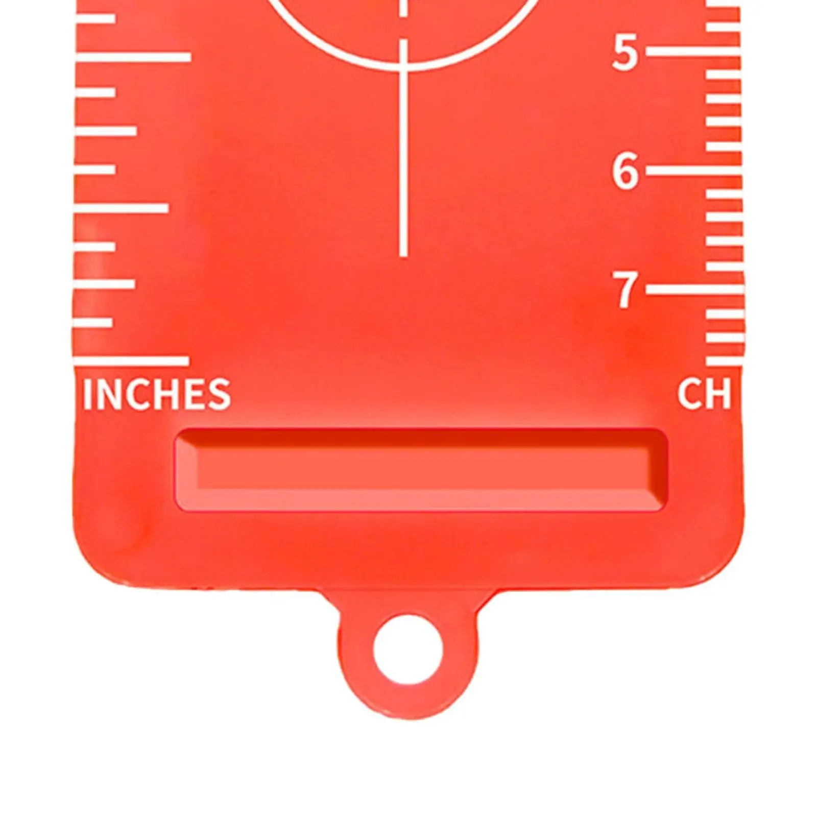 High Visibility Target Card Plate Portable Level Accessory Accurate Measuring Board for Woodworking and Construction