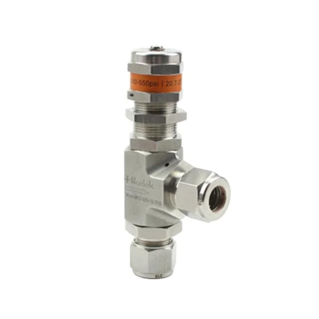 Swagelok Type Hikelok manufacturer Safety Valve High Pressure Stainless Steel  pressure relief valve