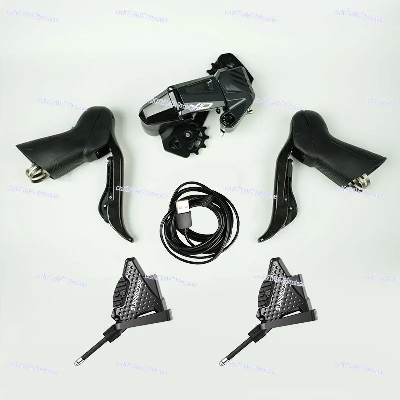 New GeX melon car kit gravel bike electronic transmission single disc 7-14 speed pure oil disc