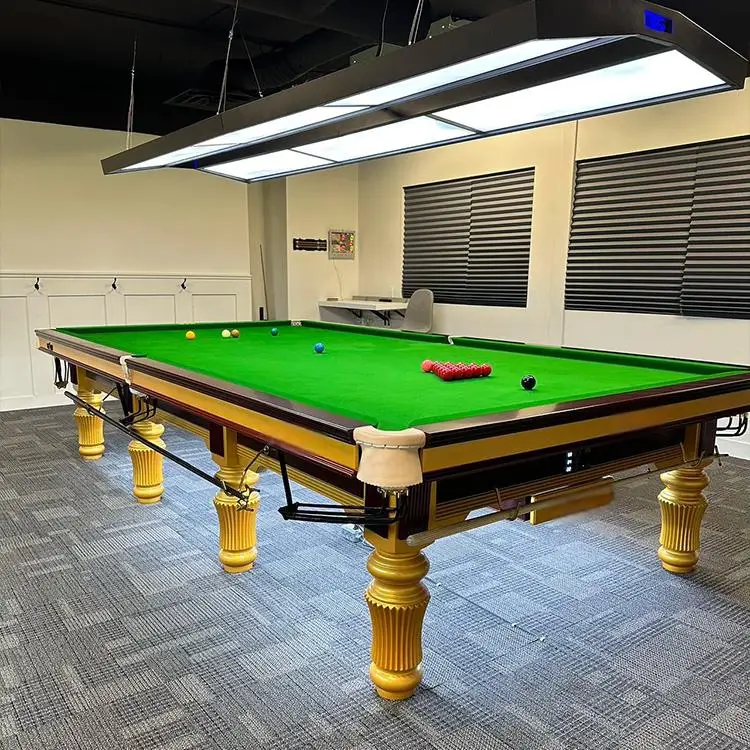 2026-Customized Tournament Xingpai Star Professional 12Ft Snooker Tables With Constant Temperature System