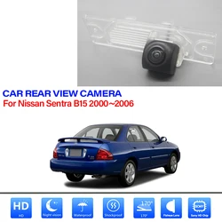 HD CCD Night Vision Waterproof Backup Rear View camera For Nissan Sentra B15 2000~2003 2004 2005 2006 CCD license plate Camera