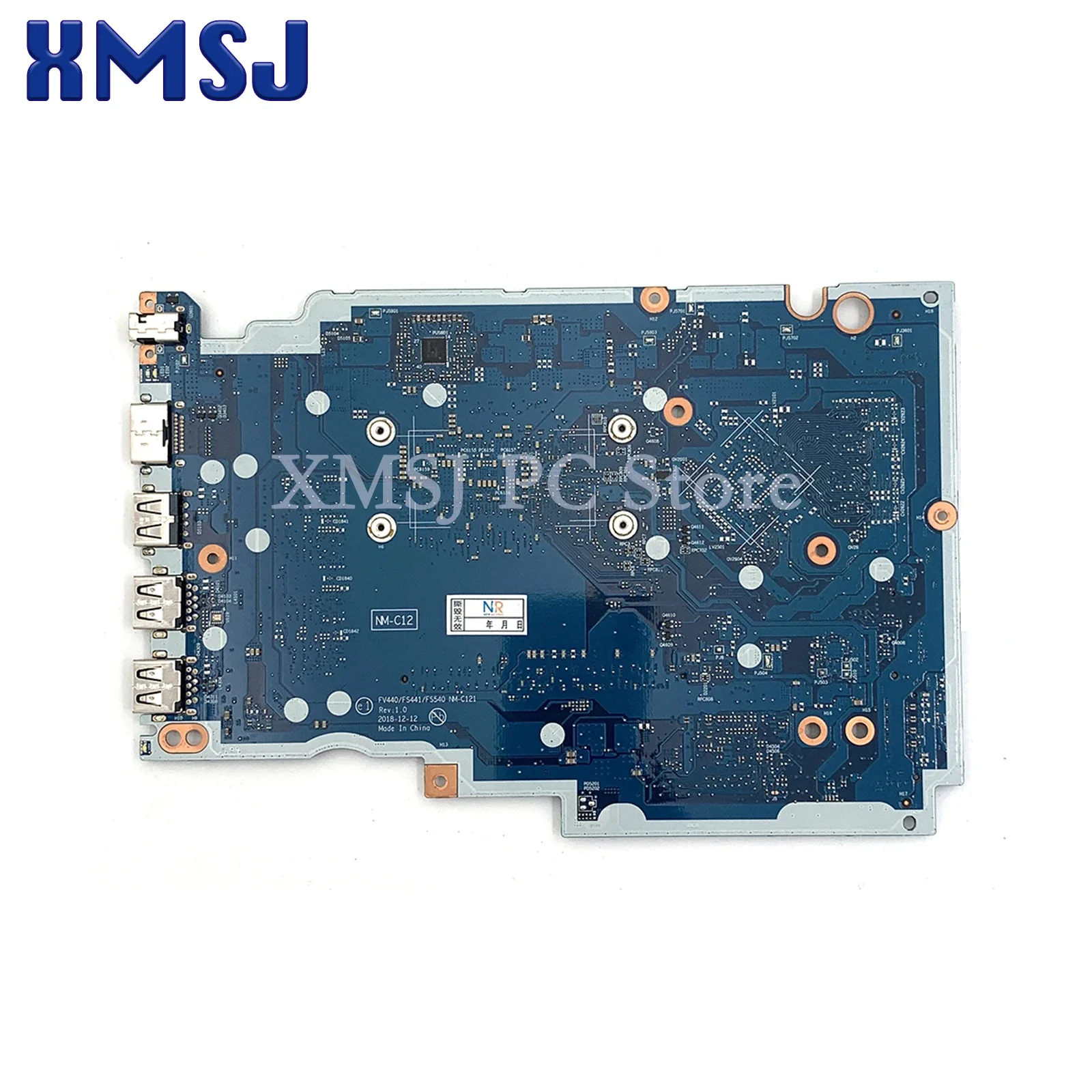 For Lenovo Ideapad S145-15IWL V15-IWL Laptop Motherboard CPU 4205U/5405U FV440 FS441 FS540 NM-C121 FRU 5B20S41743 5B20S41746