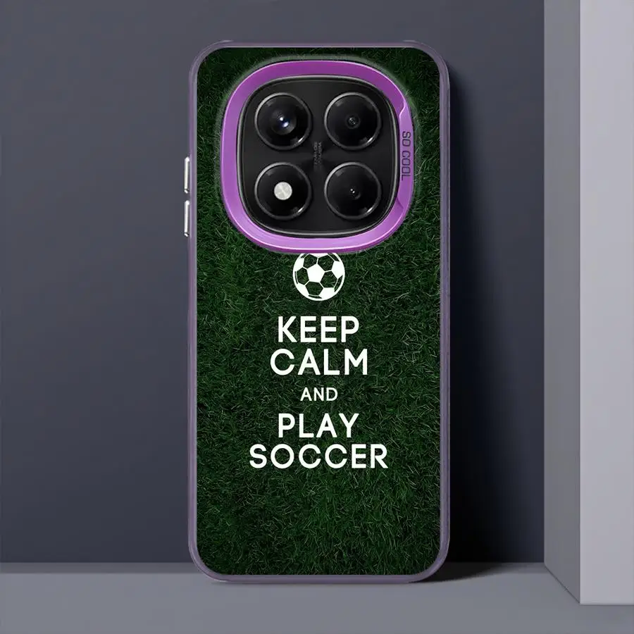 حافظة كرة القدم لهاتف Xiaomi Redmi Note 10 11 Pro 11s 10s 12 13 14 Pro Plus غلاف ناعم #4