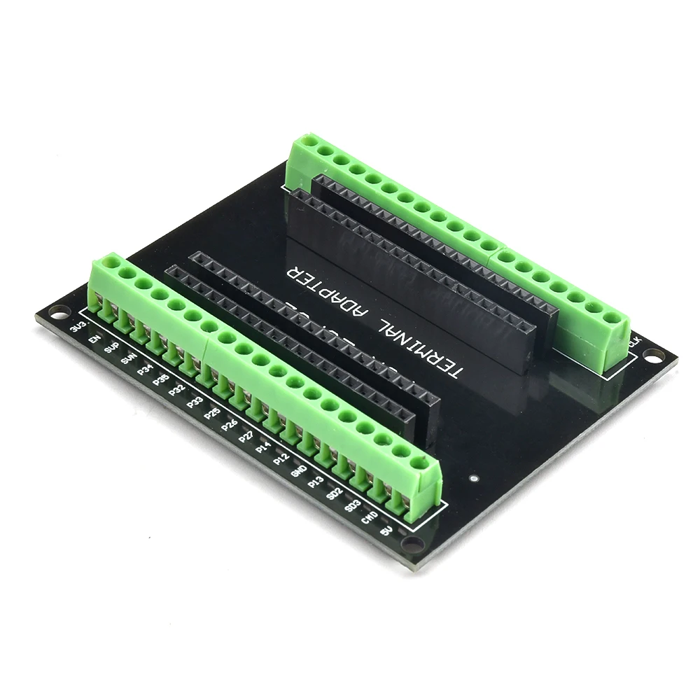 ESP32 Breakout Board GPIO 1 into 2 Compatible with 38 Pins NodeMCU-32S Lua 38Pin GPIO Expansion Board ESP8266 expansion board