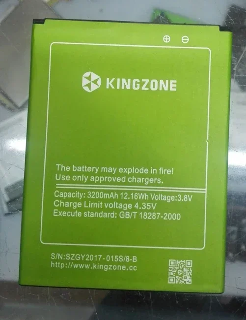 kingzone K1 phone battery 3200mah 3.8V for Kingzone K1 5.5