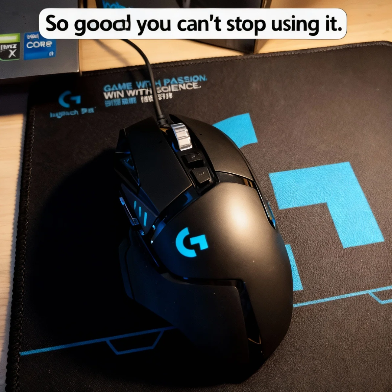 

[Специальное предложение дня] Игровая мышь Logitech G502 HERO с кабелем, для киберспорта, для побед в PUBG, механическая, с RGB-подсветкой, с регулировкой баланса