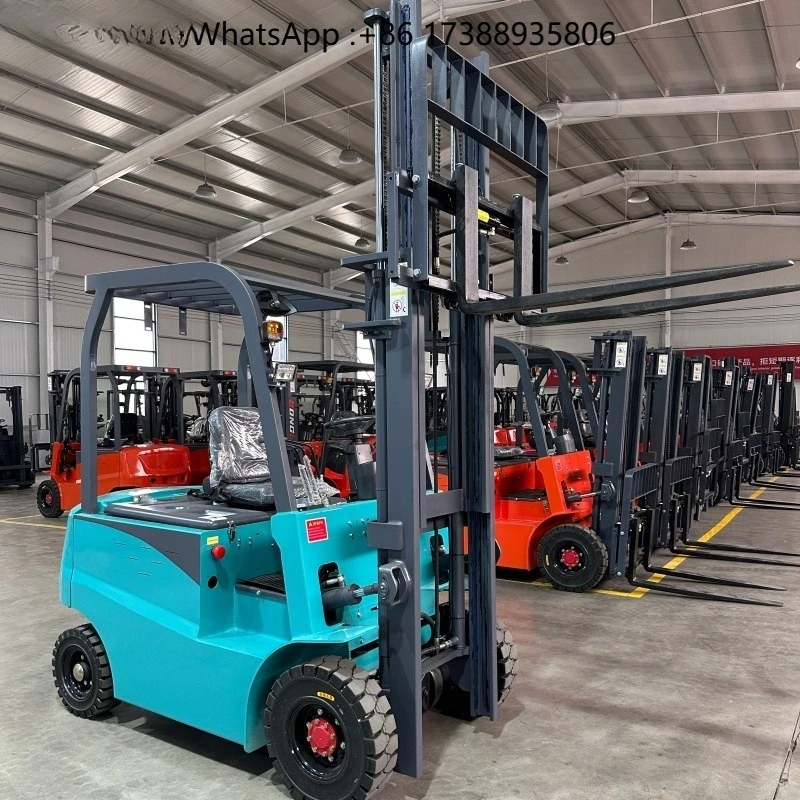 2 Ton Electric Forklift with Precision Dual Hydraulic Cylinder for Leak Free Warehouse Operation Machine