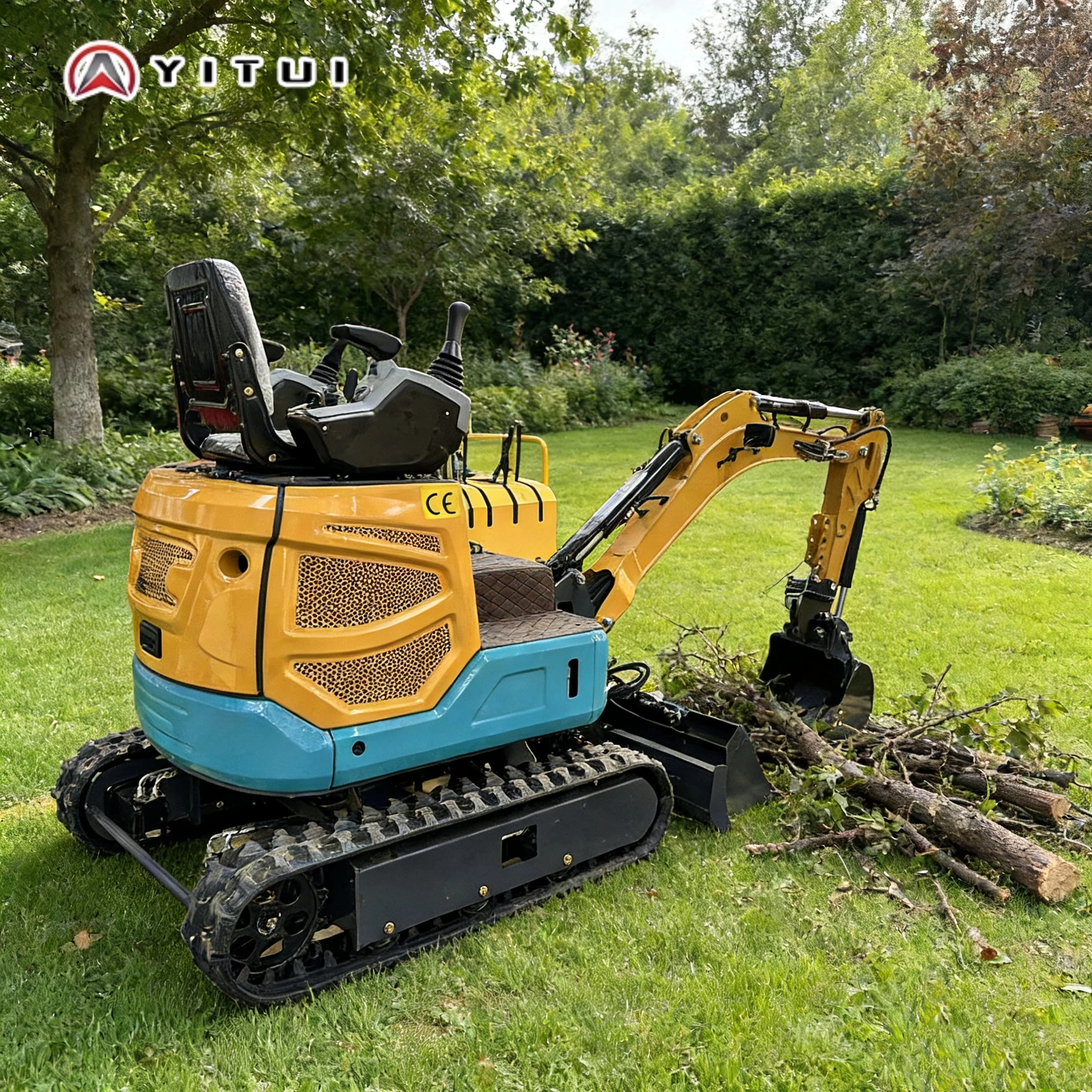 

Недорогой китайский многофункциональный мини-экскаватор 1,2 тонны - гидравлический малогабаритный экскаватор с двигателем EPA, портативный микро-экскаватор, на заказ